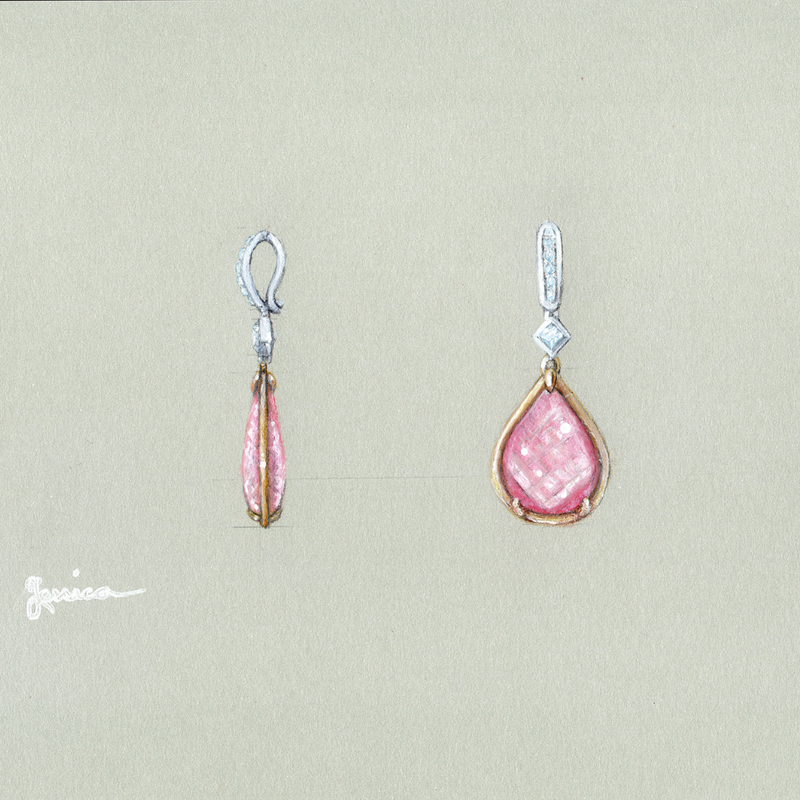 Create your own bespoke coloured gemstone jewellery