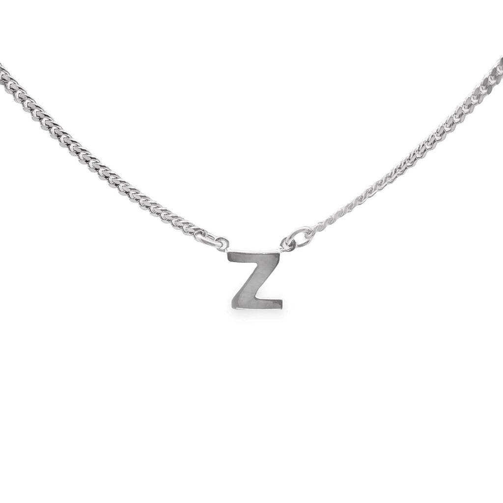 VT DELICATE INITIAL "Z" NECKLACE SILVER Duffs Jewellers