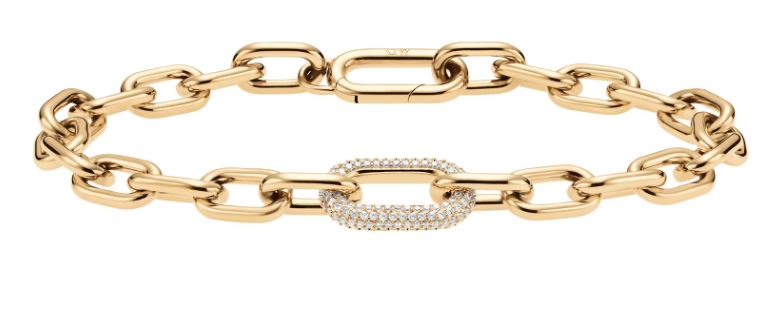 Daniel Wellington Crystal Aries Zodiac Charm Gold main image 1