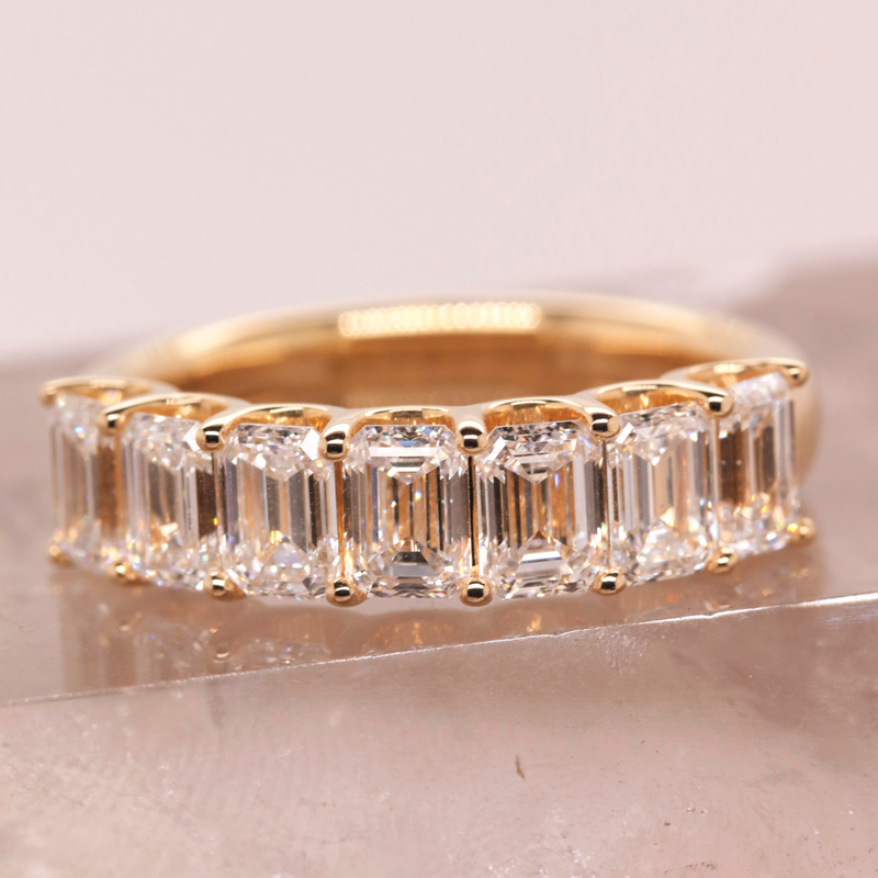 lab-grown diamond ring