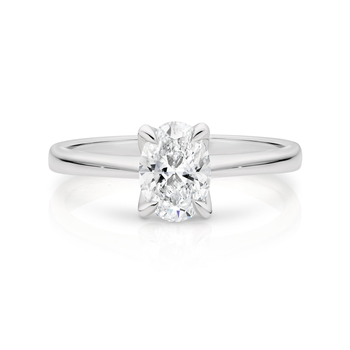 Duffs Antonia Brilliant Cut Solitaire Engagement Ring