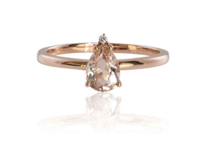 Rose Gold Morganite Rings - Aquamarine Diamond Rings - Ruby & Diamond Rings - Alternating Diamond and Sapphire Rings - Green Tourmaline Rings - Rose Gold Rose Quartz Rings - Yellow Gold Aqua Dress Rings - Duffs Jewellers