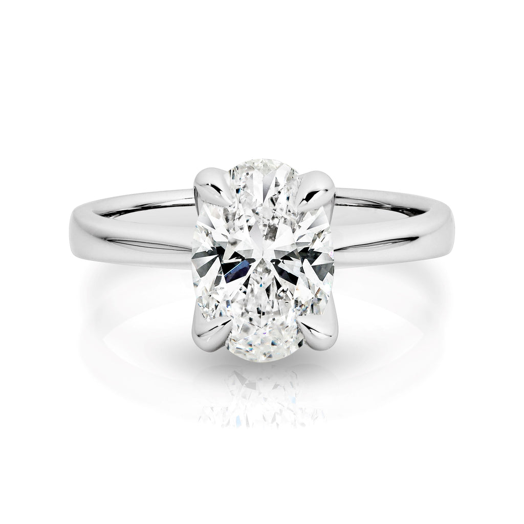 Antonia 18ct White Gold Diamond Solitaire Ring with 2.50ct E SI2