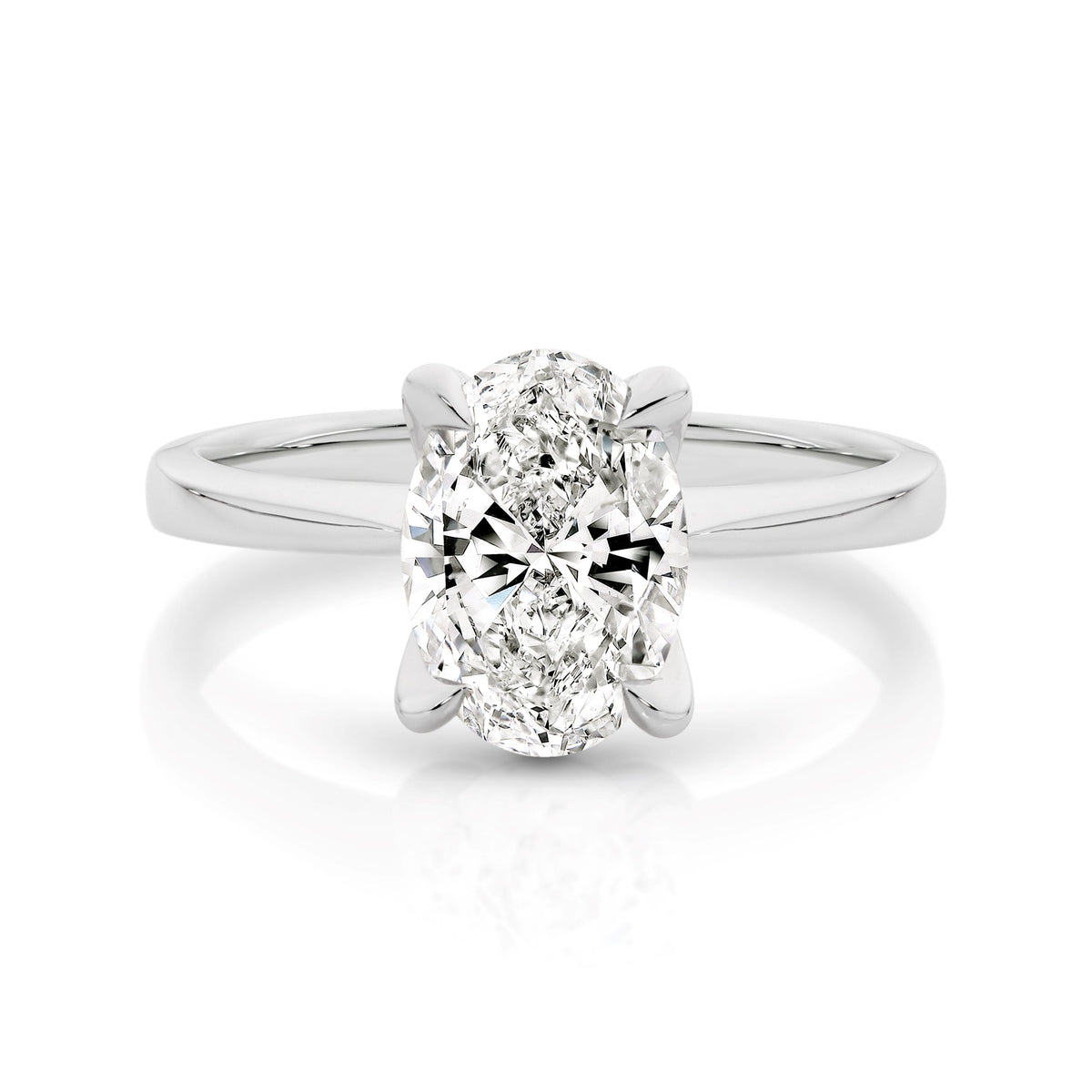 Antonia 18ct White Gold Diamond Solitaire Ring with 2.00ct F SI2