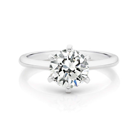 Laura Lab Grown Diamond Solitaire Engagement Ring 2.00ct