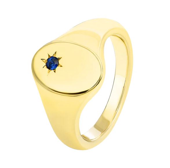 Sapphire Dreams 9ct Yellow Gold Darkan Ring