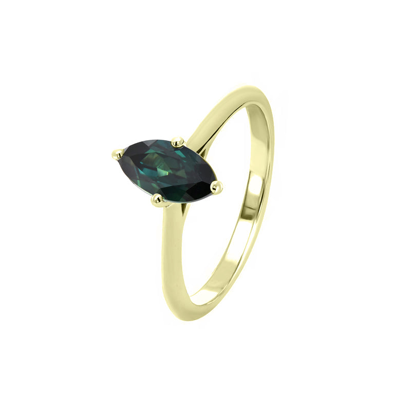 Sapphire Dreams 9 ct Yellow Gold Alexia Ring