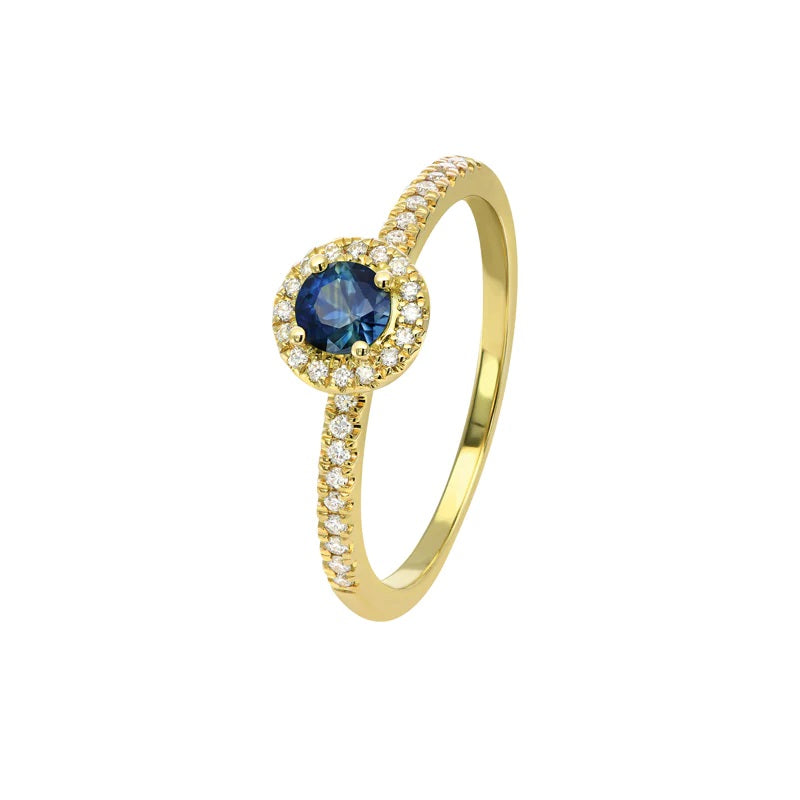 Sapphire dreams 18ct Yellow Gold Clarissa Ring