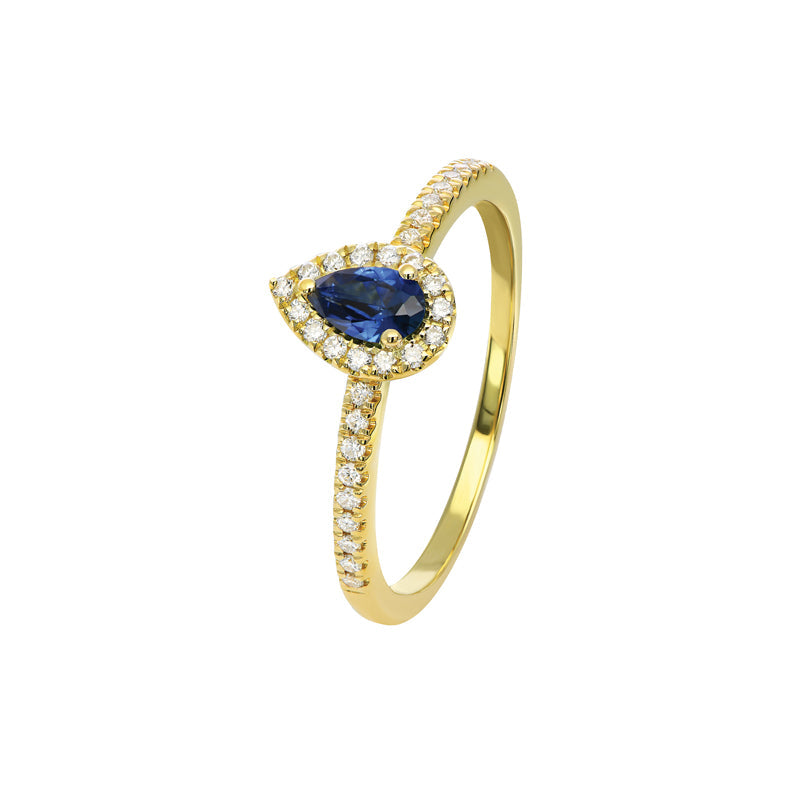 Sapphire Dreams 18ct Yellow Gold Clarissa Ring