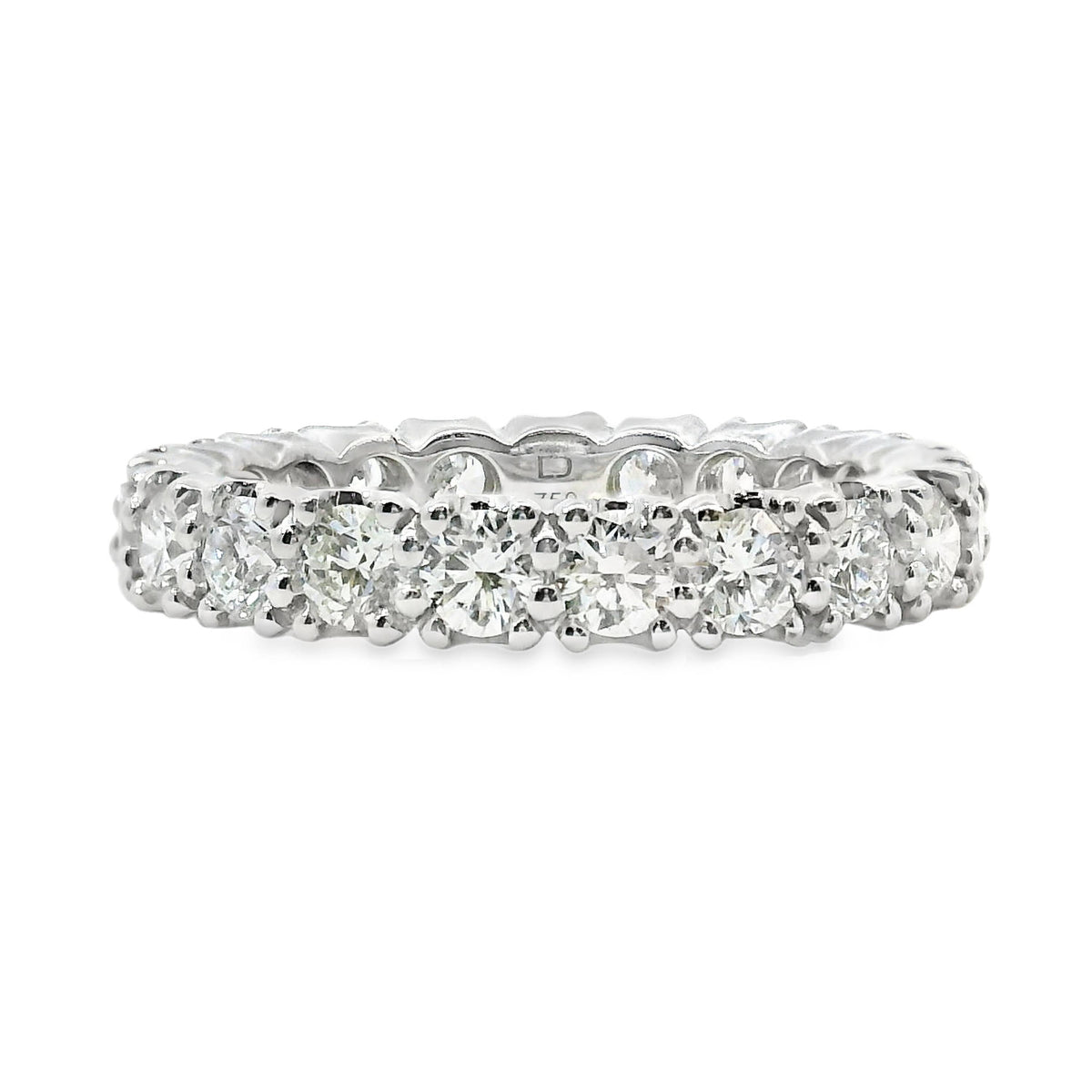 Susan 18ct White Gold Lab Grown Diamond Full Set Eternity Ring