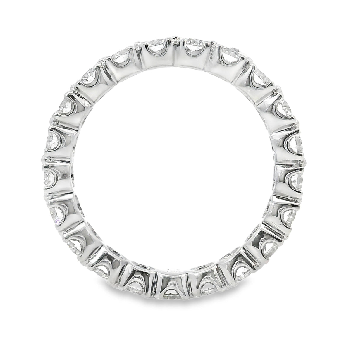 Susan 18ct White Gold Lab Grown Diamond Full Set Eternity Ring