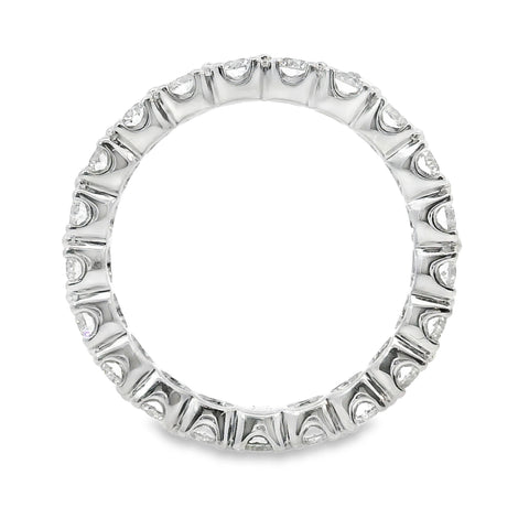 Susan 18ct White Gold Lab Grown Diamond Full Set Eternity Ring