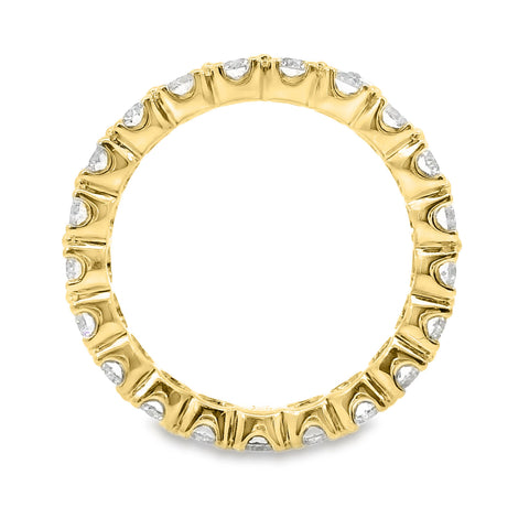 Susan 18ct Yellow Gold Lab Grown Diamond Full Set Eternity Ring