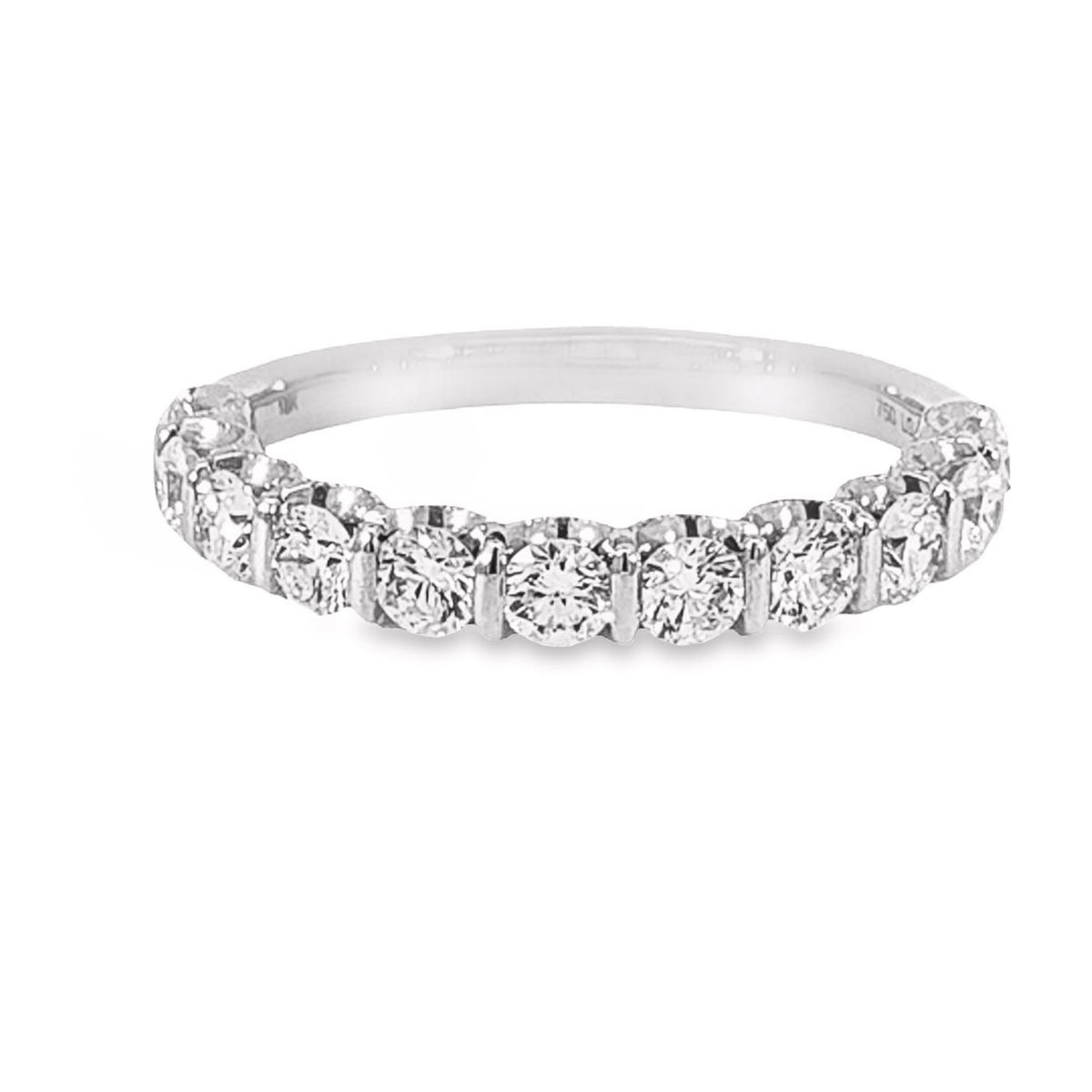 18ct White Gold Lab Grown Diamond Ring TDW = 1.1ct
