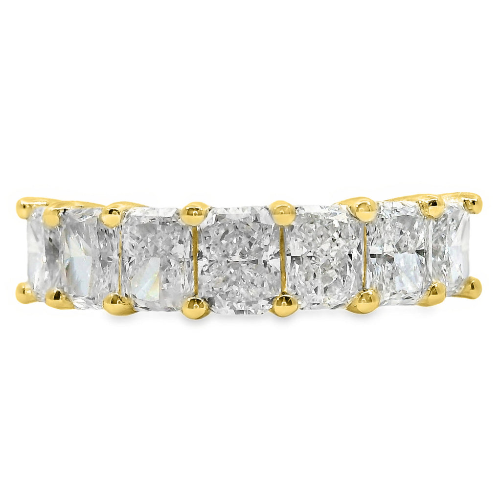 Mia 9ct Yellow Gold Radiant Cut Lab Grown Diamond Ring