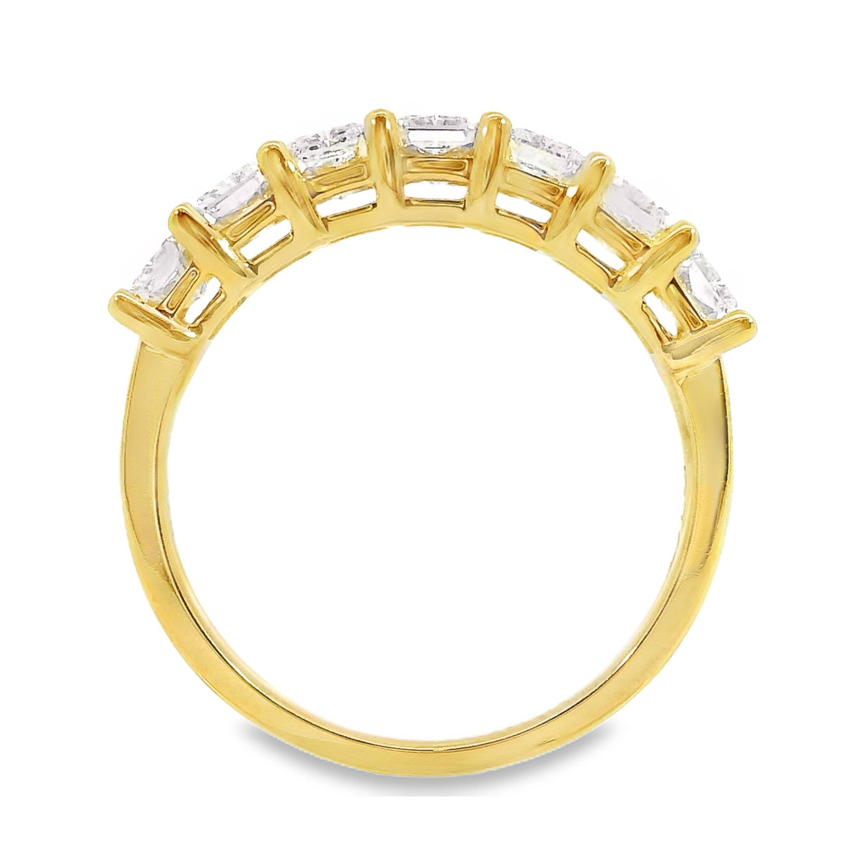 Mia 9ct Yellow Gold Radiant Cut Lab Grown Diamond Ring