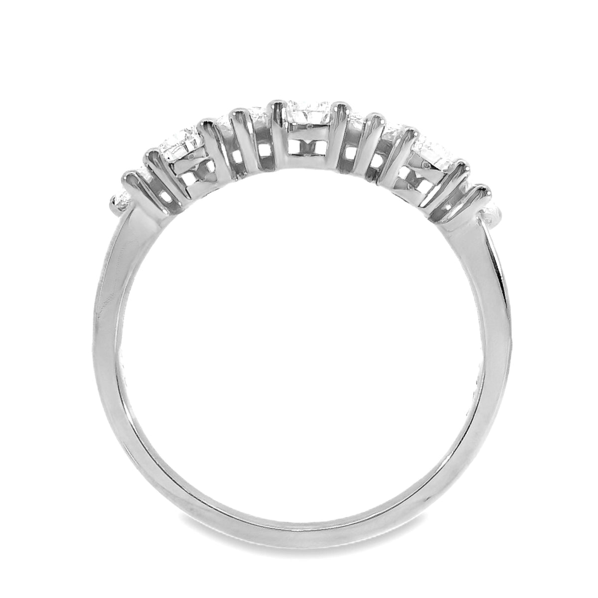 Juno 9ct White Gold Pear Cut Lab Grown Diamond Ring