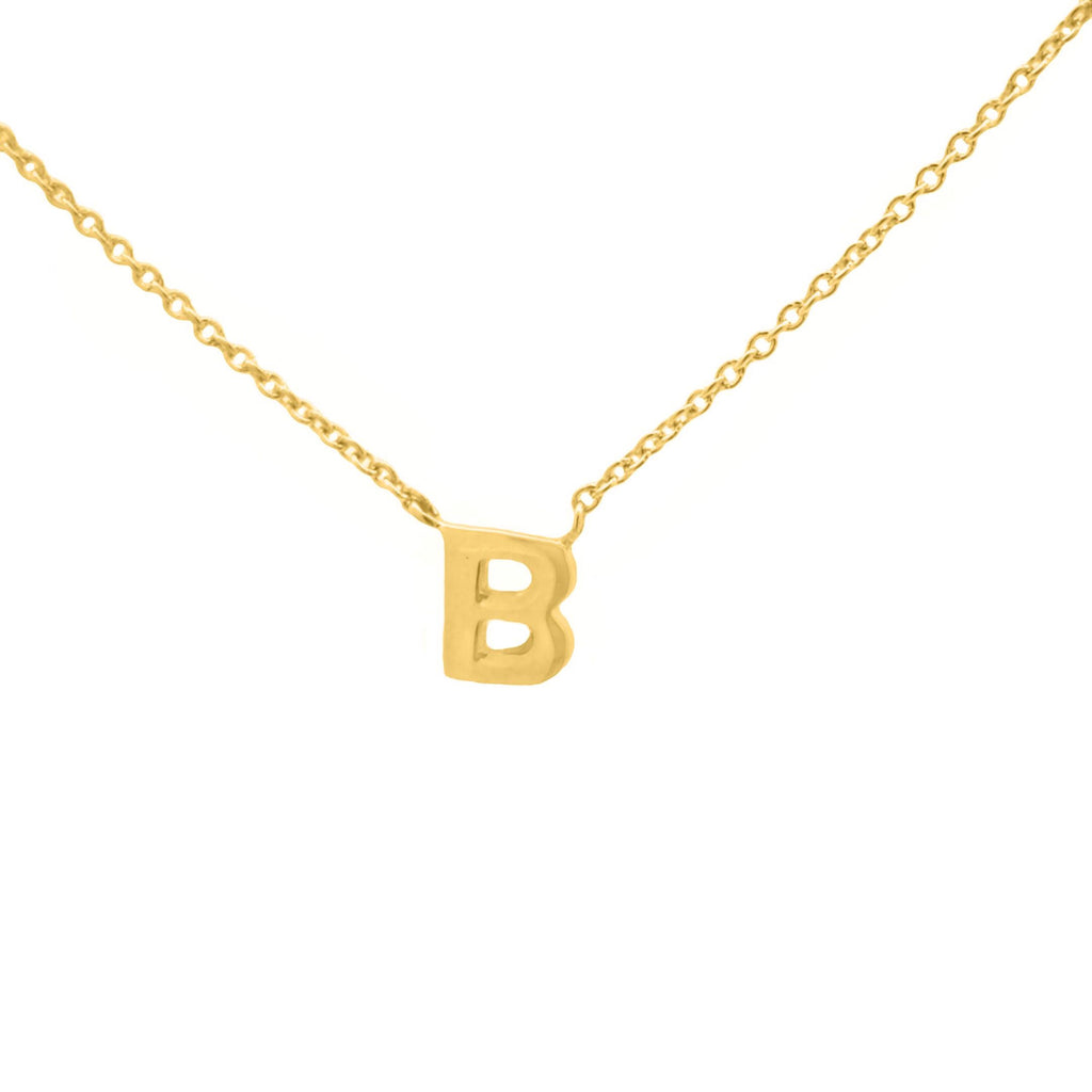 VT LUXE DELICATE INITIAL NECKLACE 