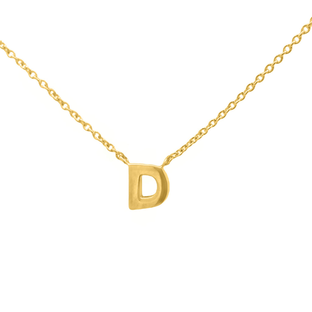 VT LUXE DELICATE INITIAL NECKLACE 