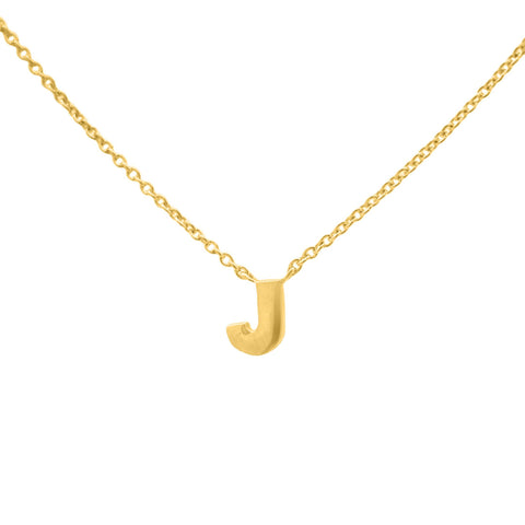 VT LUXE DELICATE INITIAL NECKLACE 