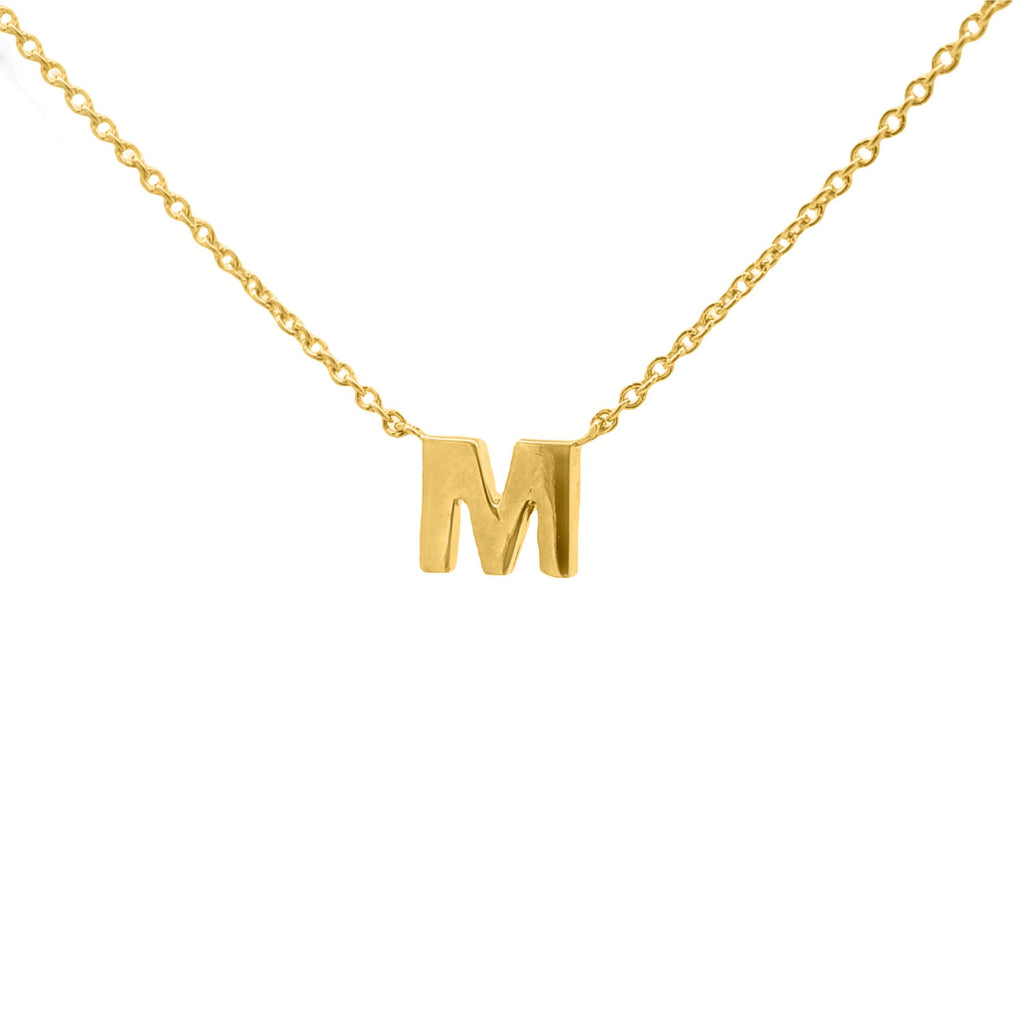 VT LUXE DELICATE INITIAL NECKLACE 