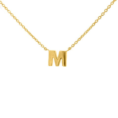 VT LUXE DELICATE INITIAL NECKLACE 
