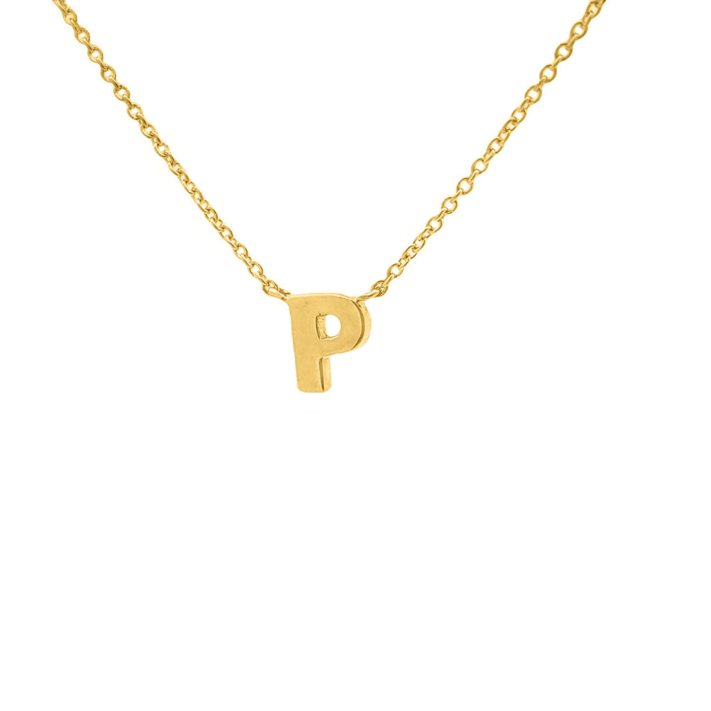 VT LUXE DELICATE INITIAL NECKLACE 
