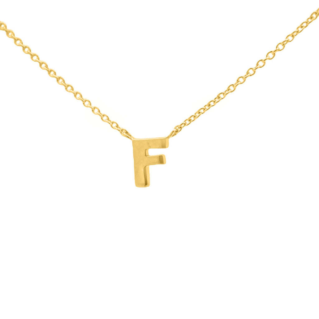 VT LUXE DELICATE INITIAL NECKLACE 