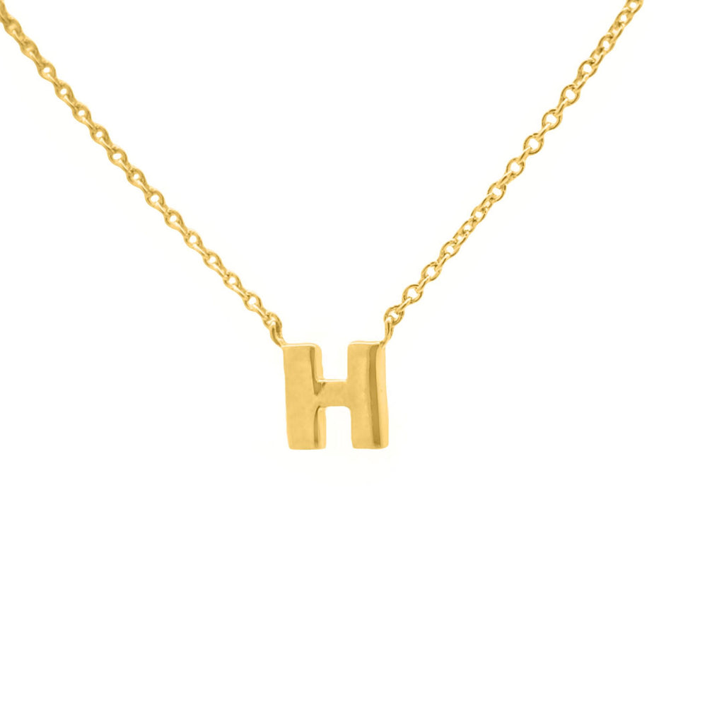 VT LUXE DELICATE INITIAL NECKLACE 