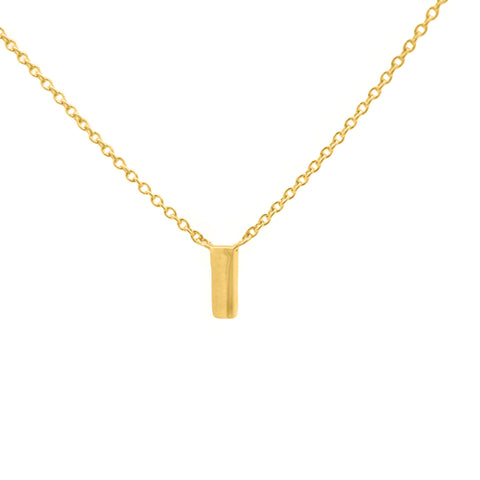VT LUXE DELICATE INITIAL NECKLACE 