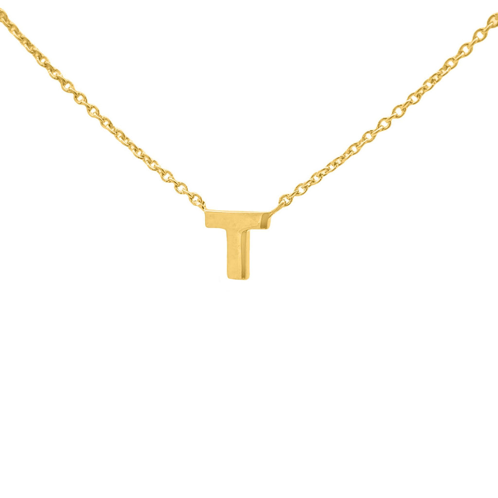 VT LUXE DELICATE INITIAL NECKLACE 