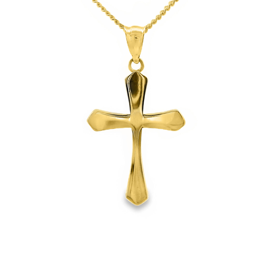 9ct Yellow Gold Cross Pendant