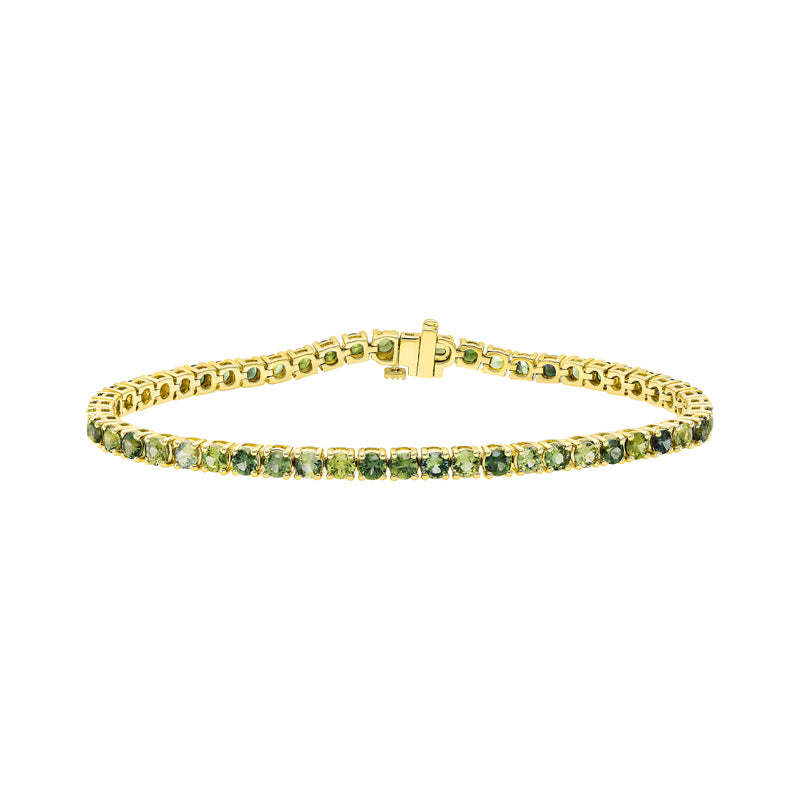Sapphire Dreams 9ct Yellow Gold Nara Bracelet