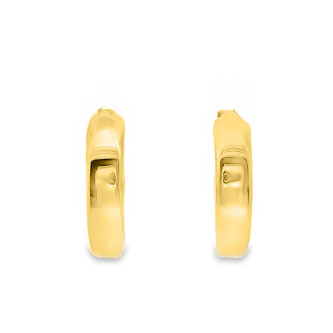 9ct Yellow Gold Huggie Earrings