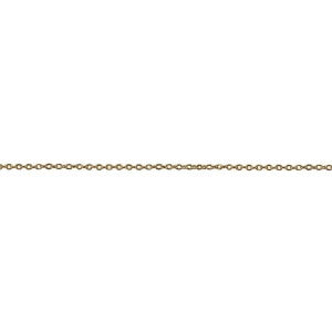 9ct Yellow Gold Cable Chain 45cm