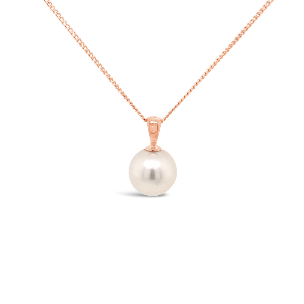 9ct Rose Gold South Sea Pearl Pendant