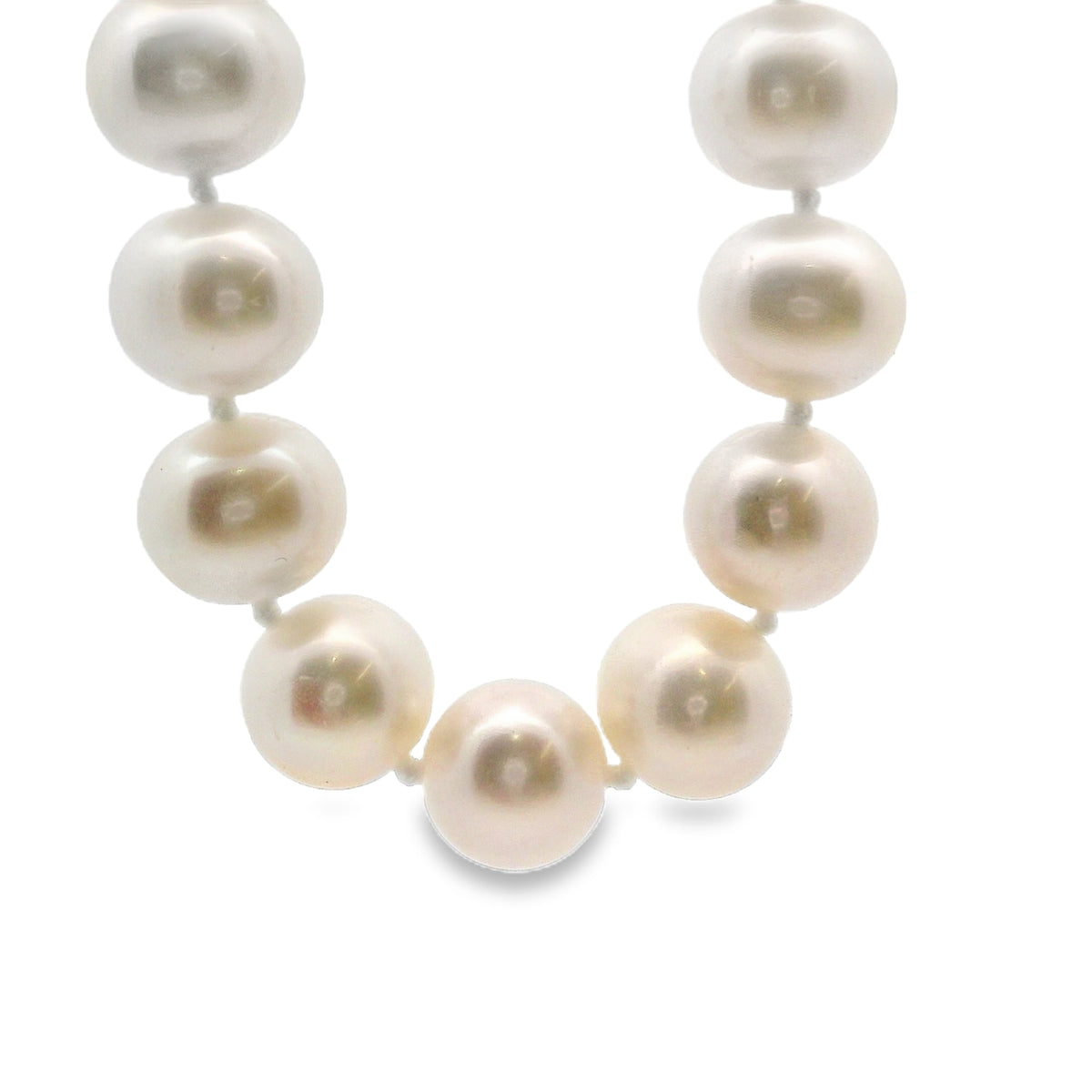 9ct Yellow Gold Freshwater Pearl Necklace 8-8.5mm