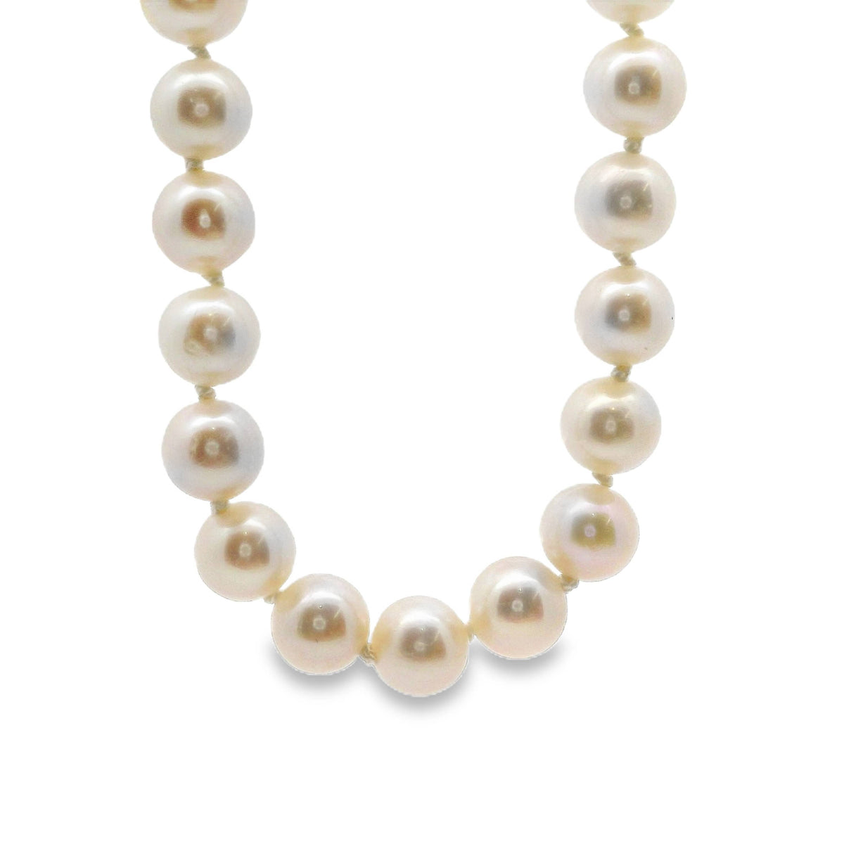 Sterling Silver Freshwater Pearl Necklace 5-5.5mm