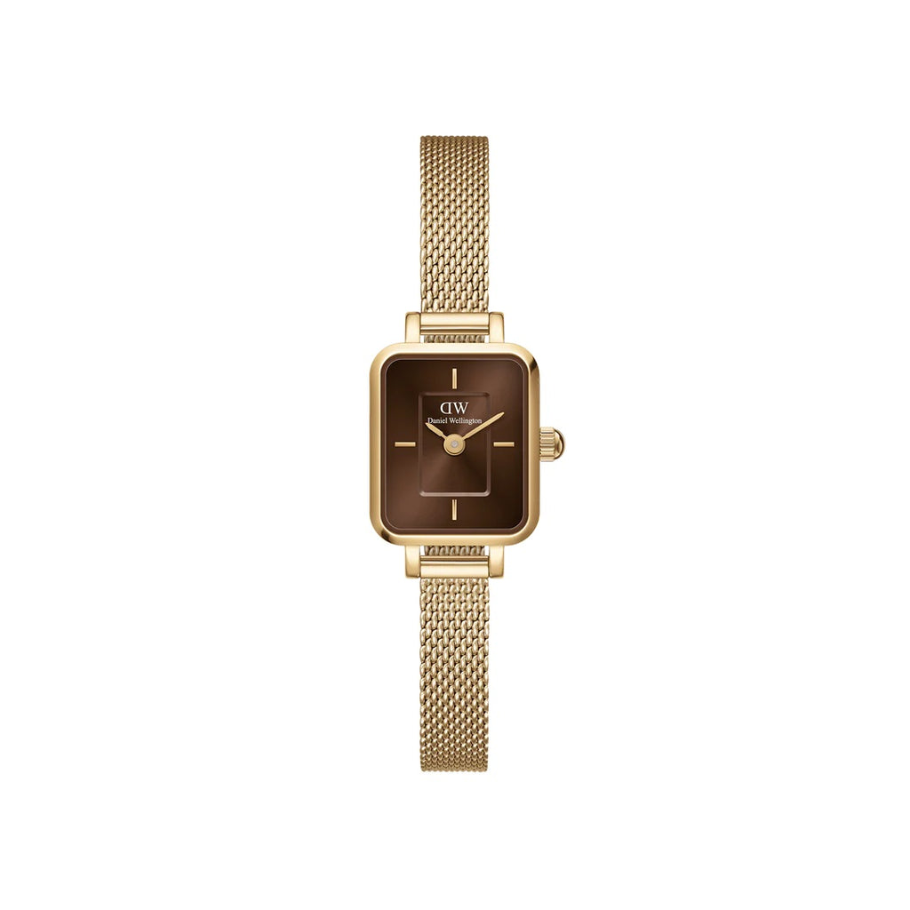 Daniel Wellington Quadro Mini Evergold Amber