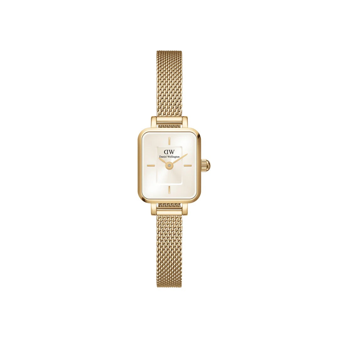Daniel Wellington Quadro Mini Evergold Champagne