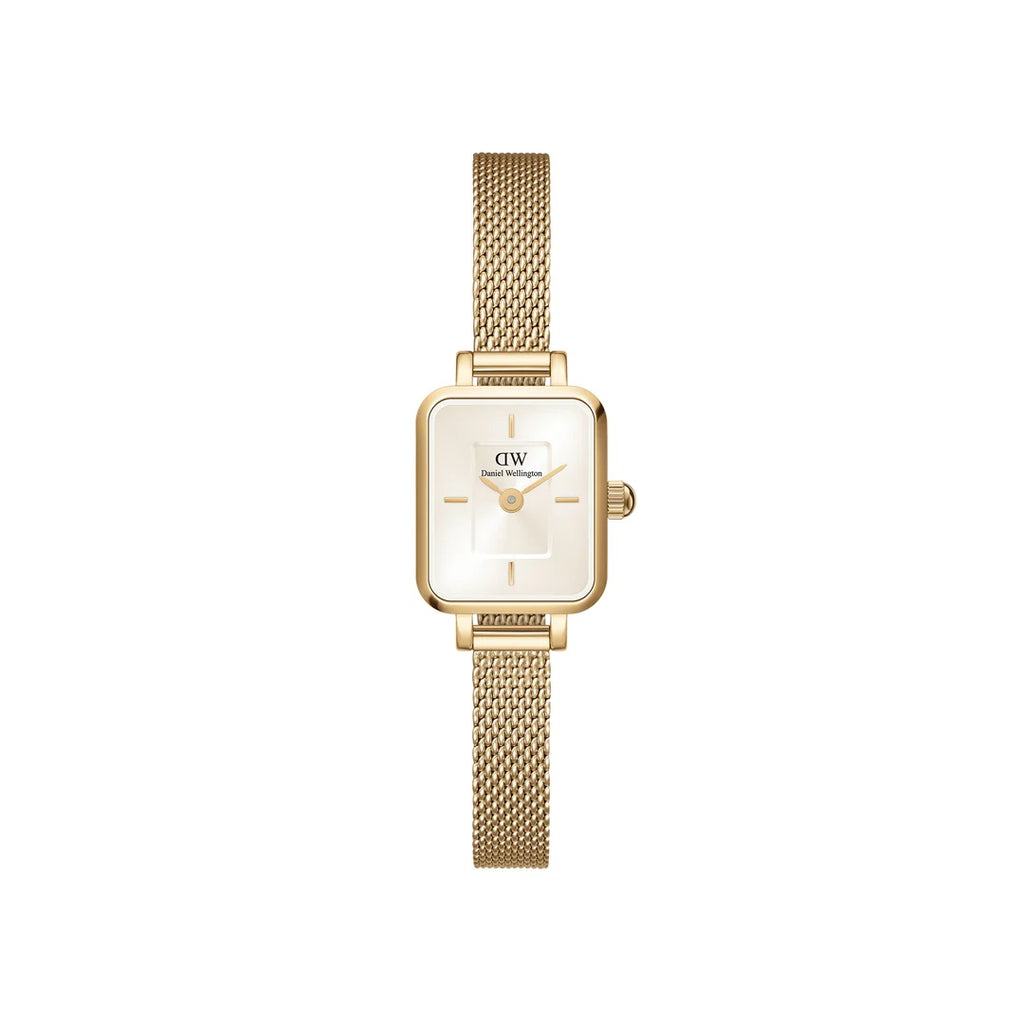 Daniel Wellington Quadro Mini Evergold Champagne