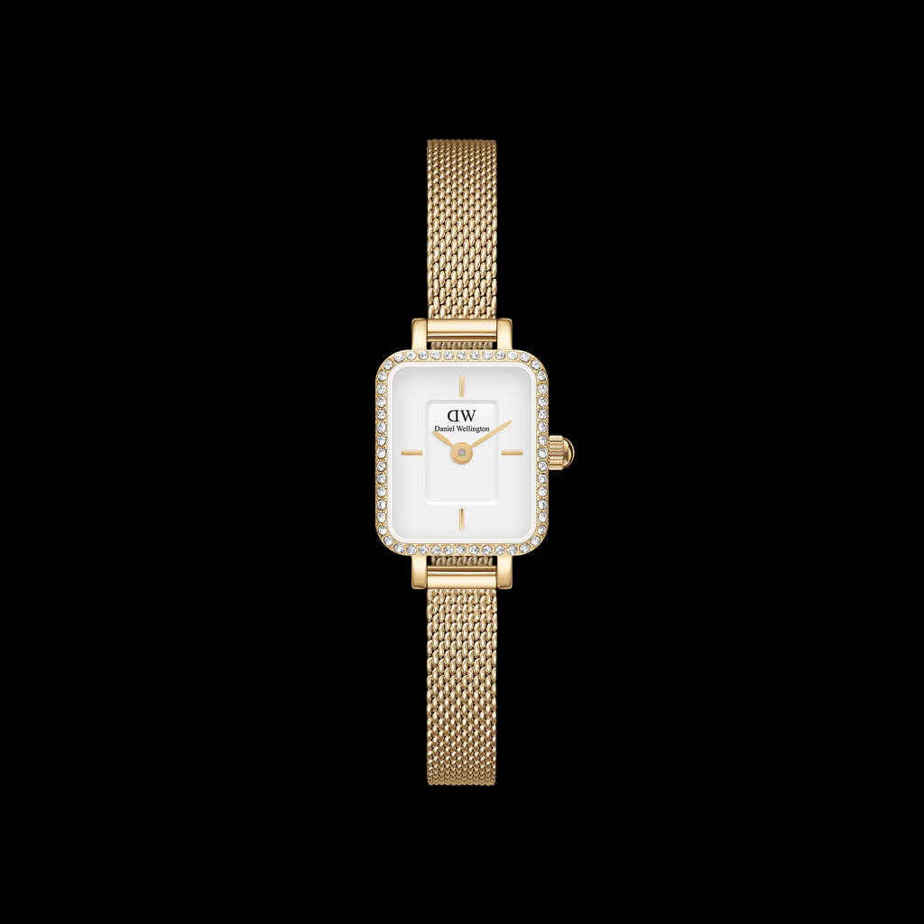 Daniel Wellington Quadro Mini Lumine Bezel Gold