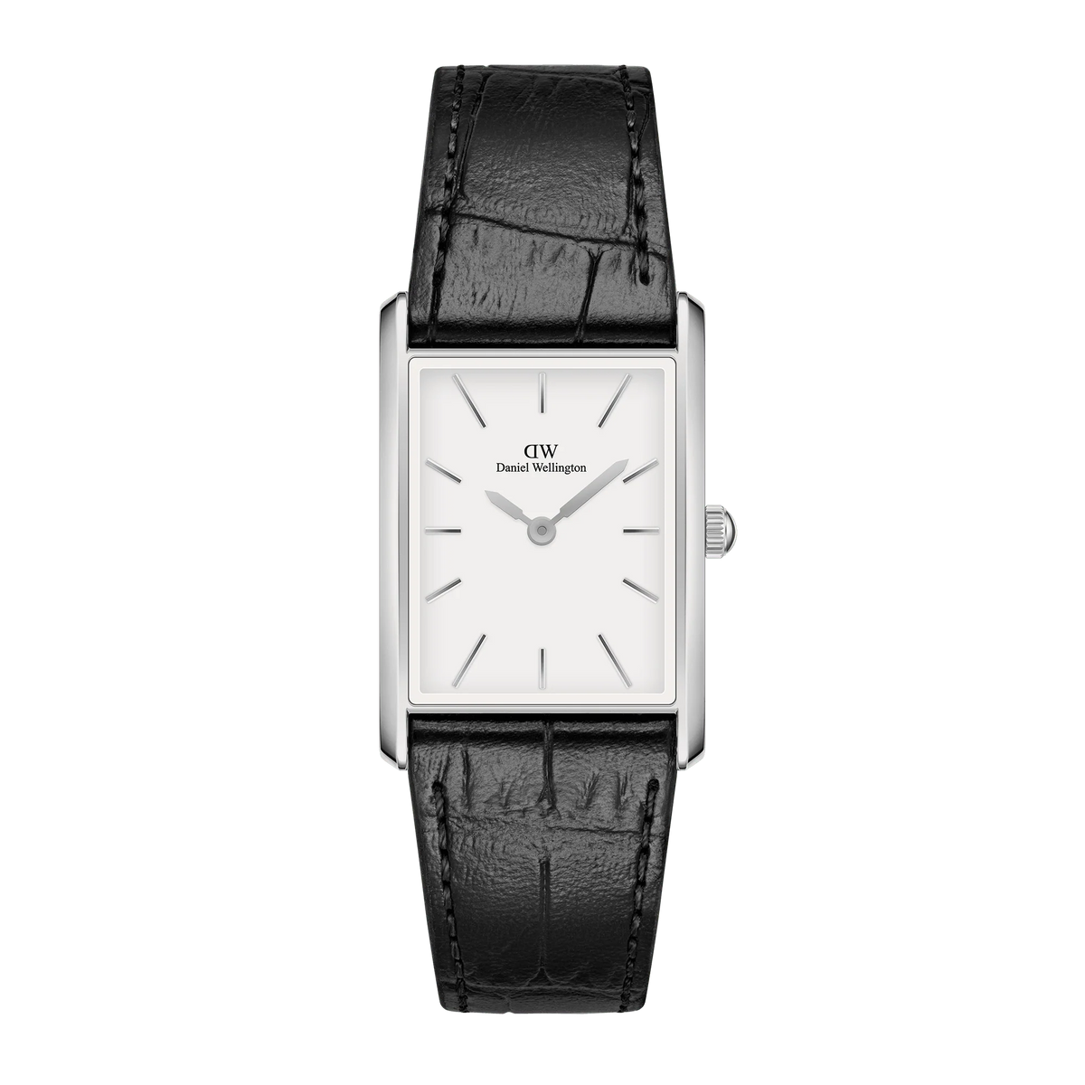 Daniel Wellington Bound Black Crocodile Silver