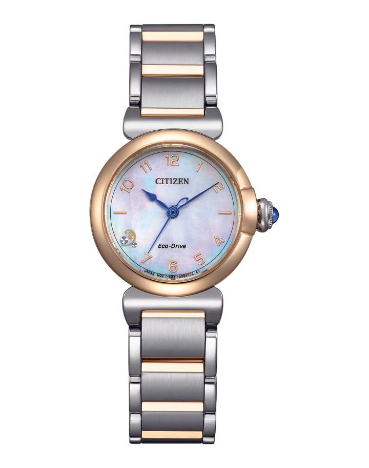 Citizen Ladies Eco-Drive Watch Mother Of Pearl Dial EM1136-87D