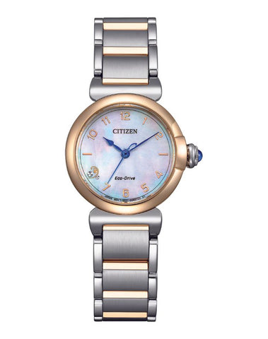 Citizen Ladies Eco-Drive Watch Mother Of Pearl Dial EM1136-87D