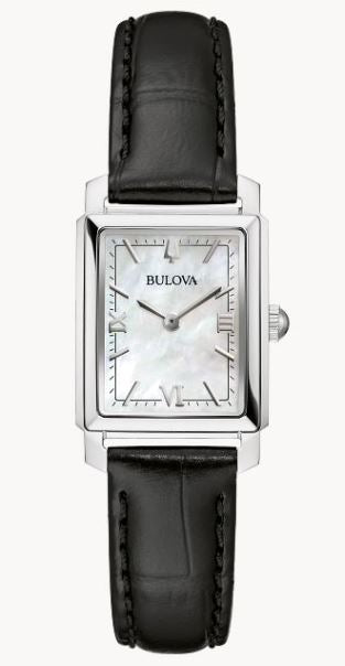 Bulova Ladies Classic Sutton Watch Silver 96L330