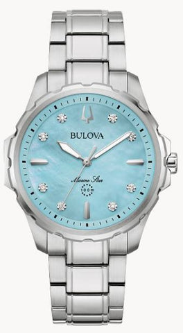Bulova Marine Star Diamond Watch 96P248