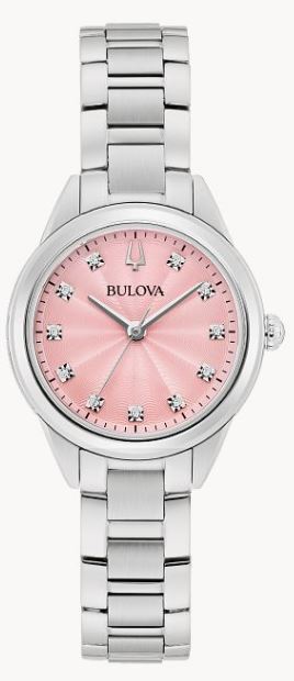 Bulova Classic Sutton Diamond Watch 96P249