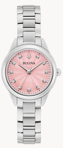 Bulova Classic Sutton Diamond Watch 96P249