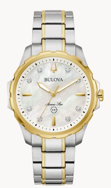 Bulova Marine Star Diamond Watch 98P227